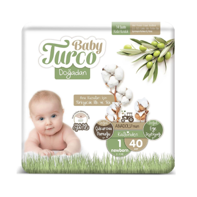 Doğadan 1 Numara Newborn 40 Adet