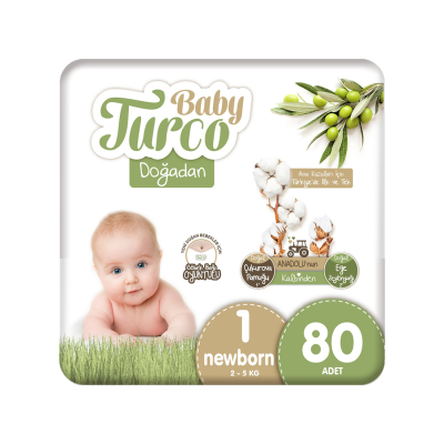 Doğadan 1 Numara Newborn 80 Adet