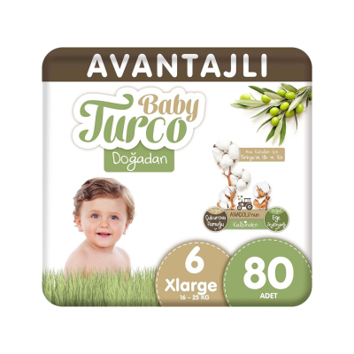 Doğadan 6 Numara Xlarge 80 Adet