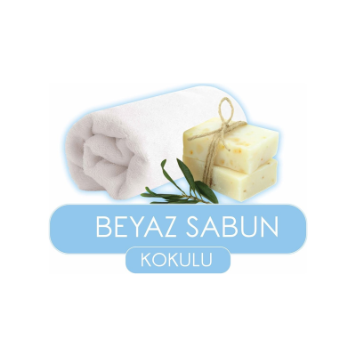 Beyaz Sabun Kokulu Islak Havlu