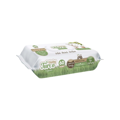 Doğadan Yenidoğan Islak Bebek Havlusu 3x60