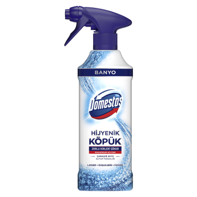 3X Hijyenik Köpük Çamaşır Suyu Sprey Banyo Kutup Ferahlığı 450 ML
