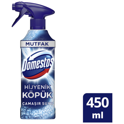 3X Hijyenik Köpük Çamaşır Suyu Sprey Mutfak Okyanus Ferahlığı 450 ML