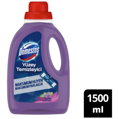 Yüzey Temizleyici Bahar Çiçekleri Maksimum Hijyen Tüm Yüzeyler için Yüzey Temizleyici 1500 ML