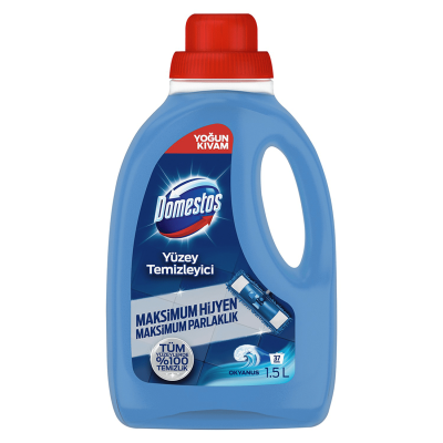 Yüzey Temizleyici Okyanus Maksimum Hijyen Tüm Yüzeyler için Yüzey Temizleyici 1500 ML