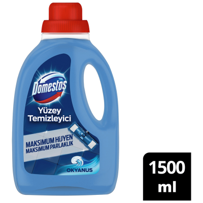 Yüzey Temizleyici Okyanus Maksimum Hijyen Tüm Yüzeyler için Yüzey Temizleyici 1500 ML