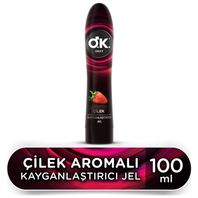 Çilek Aromalı Kayganlaştırıcı Jel 100 ml