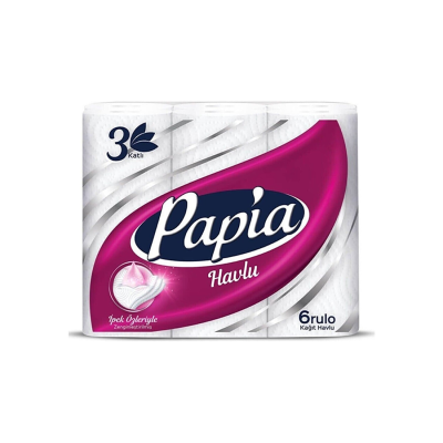 3 Katlı Kağıt Havlu 6'lı