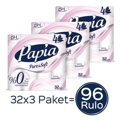 Pure & Soft Tuvalet Kağıdı 96'lı