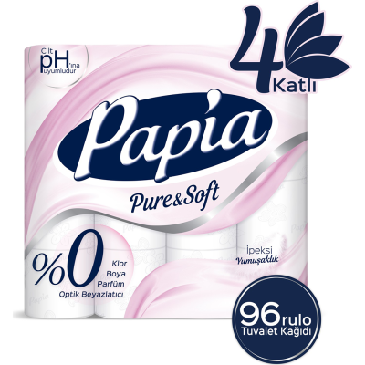 Pure & Soft Tuvalet Kağıdı 96'lı