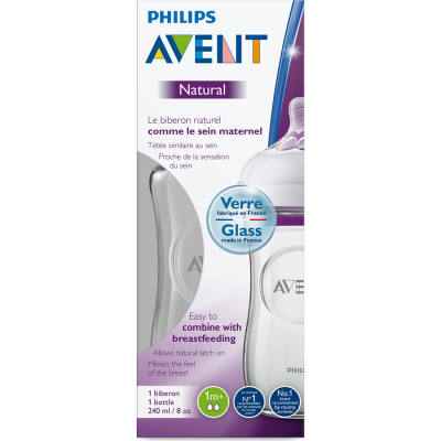 Natural Cam Biberon 240 ml 1 ay+