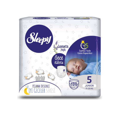 Gece Külotu 5 Numara Junıor 120 Adet