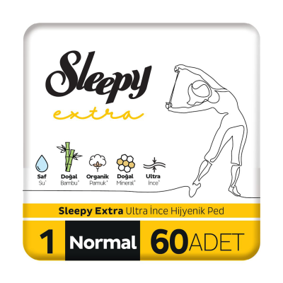 Extra Ultra İnce Hijyenik Ped Normal 60 Adet