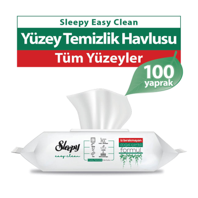 Easy Clean Yüzey Temizlik Havlusu 100 Yaprak