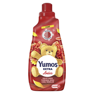 Extra Konsantre Çamaşır Yumuşatıcısı Renkliler İçin Amber 1440 ML 60 Yıkama