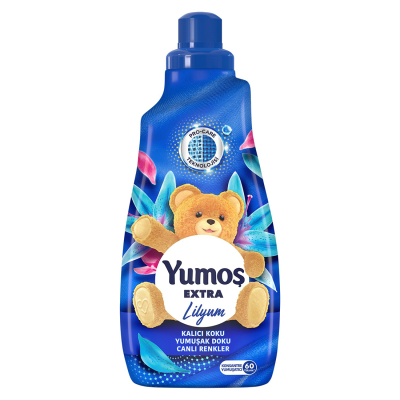 Extra Konsantre Çamaşır Yumuşatıcısı Kalıcı Koku Renkliler İçin Lilyum 1440 ML 60 Yıkama